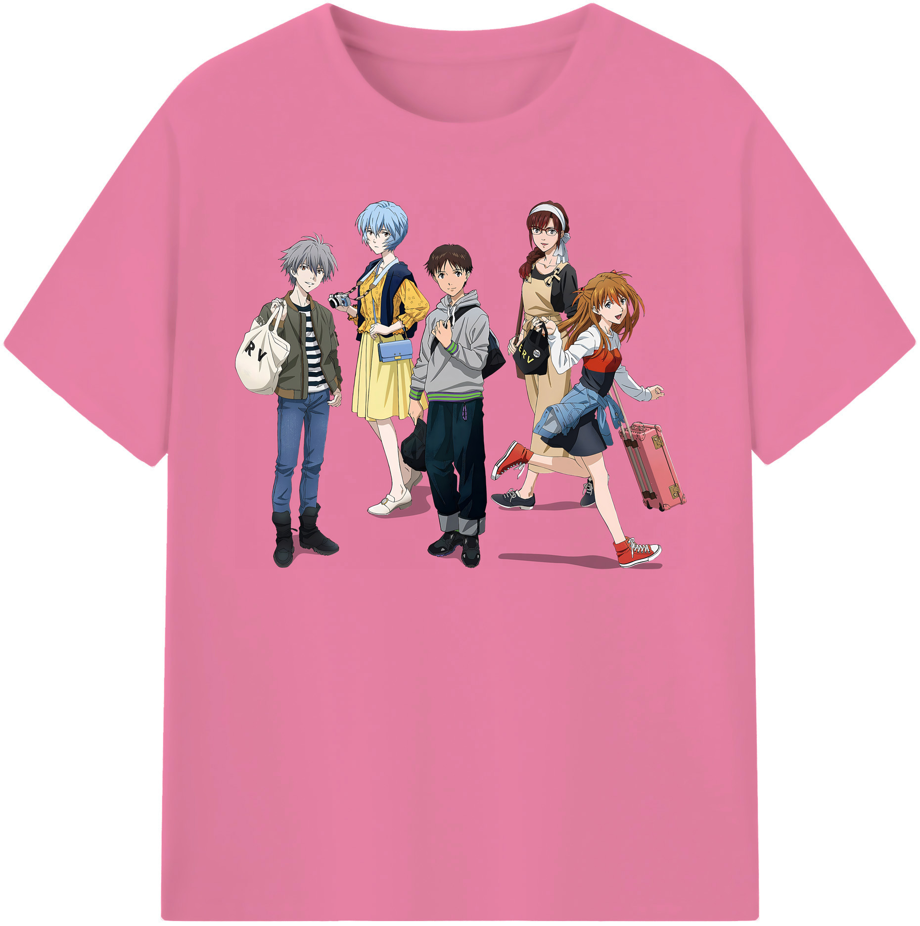（画像用） EVA 新世紀エヴァンゲリオン 綿100％半袖Tシャツ（フロントプリント）